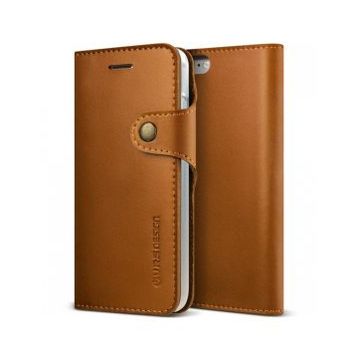 Vrs Design iPhone 8-7 Native Diary Brown Kılıf