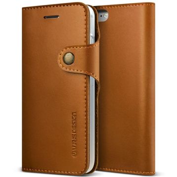 Vrs Design iPhone 8-7 Native Diary Brown Kılıf