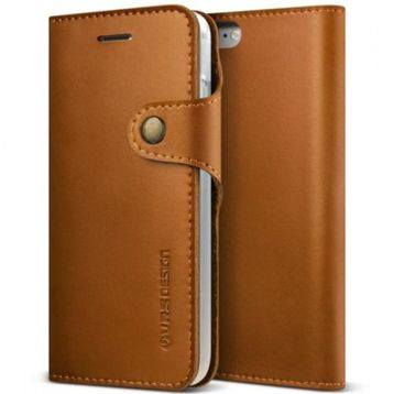 Vrs Design iPhone 8-7 Native Diary Brown Kılıf