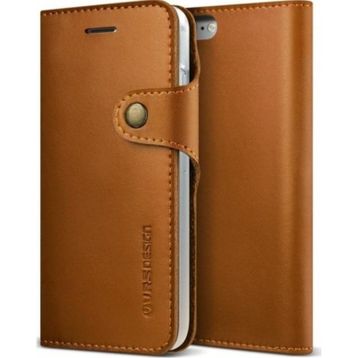 Vrs Design iPhone 8-7 Native Diary Brown Kılıf