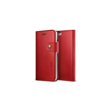 Vrs Design iPhone 8-7 Wine Native Diary Deri Kılıf
