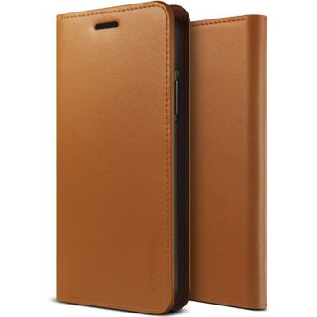 Vrs Design iPhone X Genuine Leather Brown Kılıf
