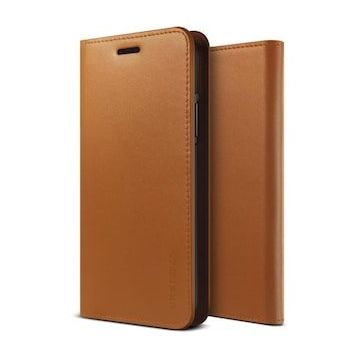 Vrs Design iPhone X Genuine Leather Brown Kılıf