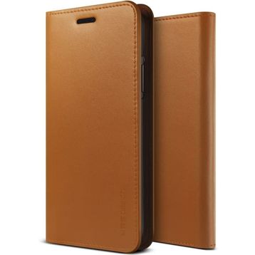 Vrs Design iPhone X Genuine Leather Brown Kılıf