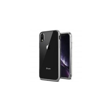 Vrs Design iPhone XR Steel Silver Crystal Bumper Kılıf