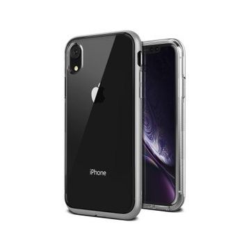 Vrs Design iPhone XR Steel Silver Crystal Bumper Kılıf