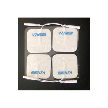 VZN 5x5 cm Kablolu Tens Pedi Kablolu Tens Elektrodu