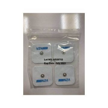 VZN Yapışkanlı 5 x 5 4’lü Paket Tens Elektrodu Pedi