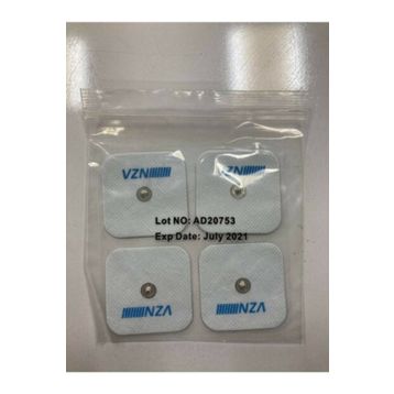 VZN Yapışkanlı 5 x 5 4’lü Paket Tens Elektrodu Pedi