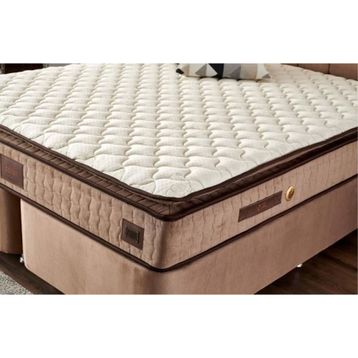 W.Cotton 100x200 CM Tek Kişilik Pedli Yatak Full Ortopedik Yaylı Yatak