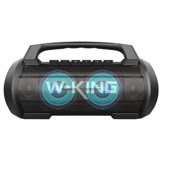 W-King D10 Siyah Bluetooth Hoparlör