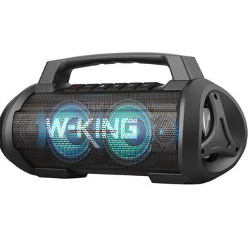 W-King D10 Siyah Bluetooth Hoparlör