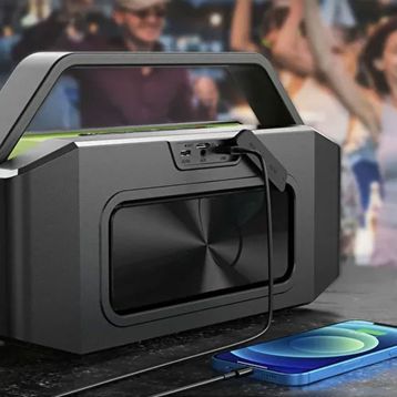 W-King D9-1 Siyah Bluetooth Hoparlör