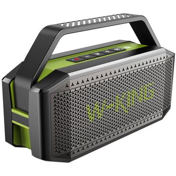 W-King D9-1 Yeşil Bluetooth Hoparlör