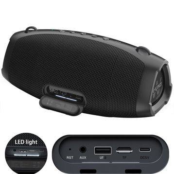 W-King X10 Siyah Bluetooth Hoparlör