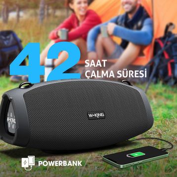 W-King X10 Siyah Bluetooth Hoparlör