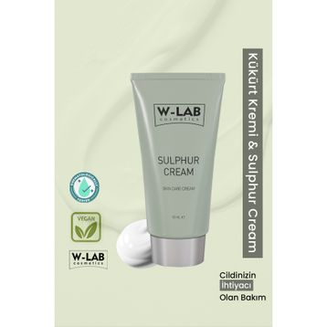 W-Lab Cosmetics 50 ml Kükürt Kremi