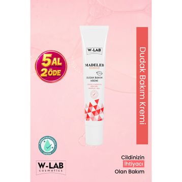 W-Lab Cosmetics Madeleb 20 ml Dudak Kremi