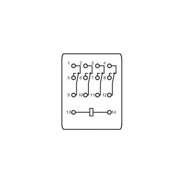 Wago 858-151 3 Adet 220Vac 4X5A Kontak Röle
