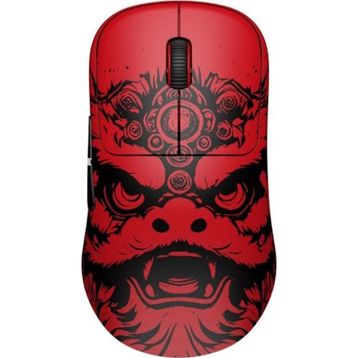 Waizowl OGM Cloud Crimson Lion 8K Optik Şarjlı Kablolu/Kablosuz Gaming Mouse