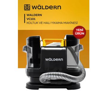 Waldern VC 101 Siyah Halı Koltuk Yıkama ve Leke Çıkartma Makinesi