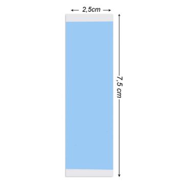 Walker Tape Lace Front Düz 1x3" 2.5x7.5 cm 36 Adet Protez Saç Bandı