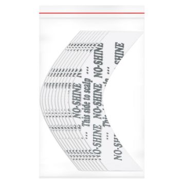Walker Tape No Shine Oval Parlama Yapmaz A" 2.0x7.5 cm 36 Adet Protez Saç Bandı