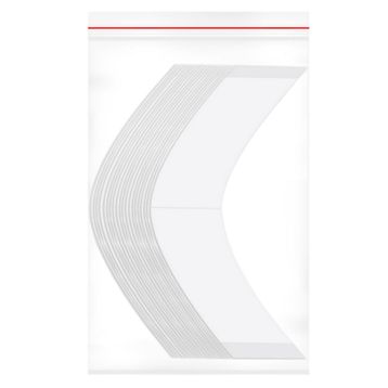 Walker Tape No Shine Oval Parlama Yapmaz A" 2.0x7.5 cm 36 Adet Protez Saç Bandı