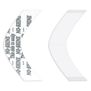 Walker Tape No Shine Oval Parlama Yapmaz A" 2.0x7.5 cm 36 Adet Protez Saç Bandı