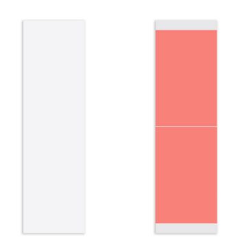 Walker Tape Sensi Tak Düz 1x3" 2.5x7.5 cm 36 Adet Protez Saç Bandı