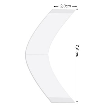Walker Tape Ultra Hold Tape Oval A 2.0x7.5 cm 36 Adet Protez Saç Bandı