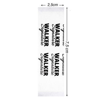 Walker Tape Walker Signature Tape Düz 1x3'' 2.5x7.5 cm 36 Adet Protez Saç Bandı