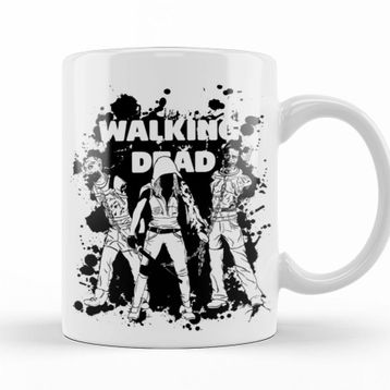 Walking Dead Porselen Kupa Bardak