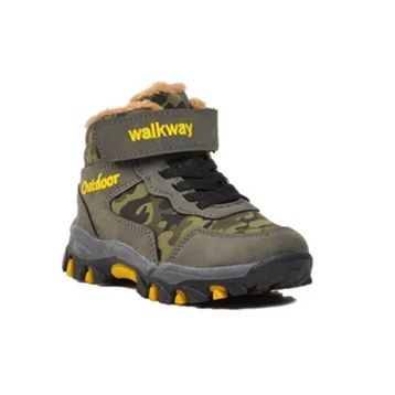 Walkway Leo-P Haki İçi Kürklü Erkek Çocuk Outdoor Bot
