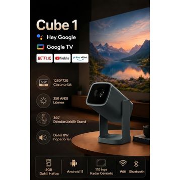 Wanbo Cube 1 Pro Projeksiyon Cihazı