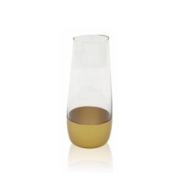 Wanelli WN1171 6'lı 230 ml Ballt Gold Limonata Bardağı