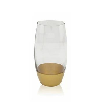 Wanelli WN1176 6'lı 550 ml Ballet Gold Meşrubat Bardağı