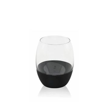 Wanelli WN1177 6'lı 350 ml Ballet Siyah Su Bardak