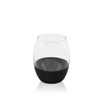 Wanelli WN1177 6'lı 350 ml Ballet Siyah Su Bardak