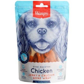 Wanpy 100 gr Gerçek Tavuklu ve Kalsiyumlu Köpek Ödülü
