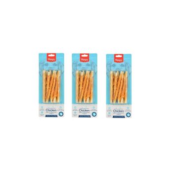 Wanpy 3x85 gr Tavuk Sargılı Burgu Çubuğu