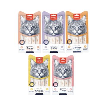 Wanpy Karışık 5x14 GR Kedi Ödül Maması