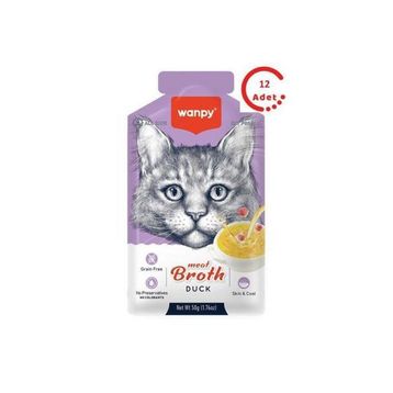 Wanpy Ördek Etli 12x50 GR Kedi Çorbası