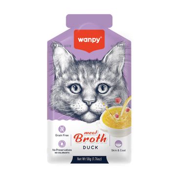 Wanpy Ördek Etli Tahılsız 50 gr Kedi Çorbası