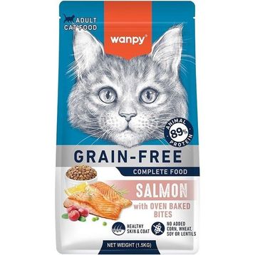 Wanpy Tahılsız Somonlu1.5 kg Yetişkin Kedi Maması