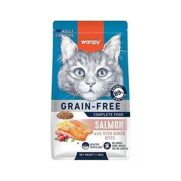 Wanpy Tahılsız Somonlu1.5 kg Yetişkin Kedi Maması
