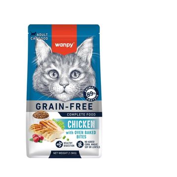 Wanpy Tahılsız Tavuklu 1.5 kg Yetişkin Kuru Kedi Maması