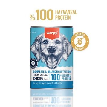 Wanpy Tavuklu Ezme 375 gr Köpek Konservesi