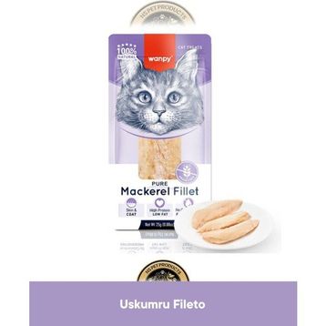 Wanpy Uskumru Fileto 25 gr Kedi Ödül Maması