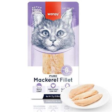 Wanpy Uskumru Fileto 25 gr Kedi Ödül Maması
